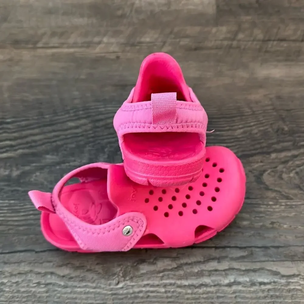 Joybees Toddler 9 Pink Tatum River Pull-On‎ Sandal NWOT